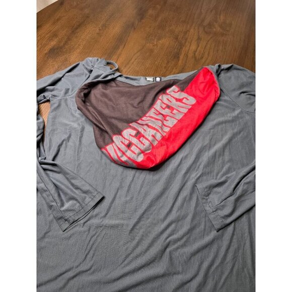Women's Concepts Sport Charcoal Tampa Bay Buccaneers Fortitude Long Sleeve Scoop - Picture 11 of 16